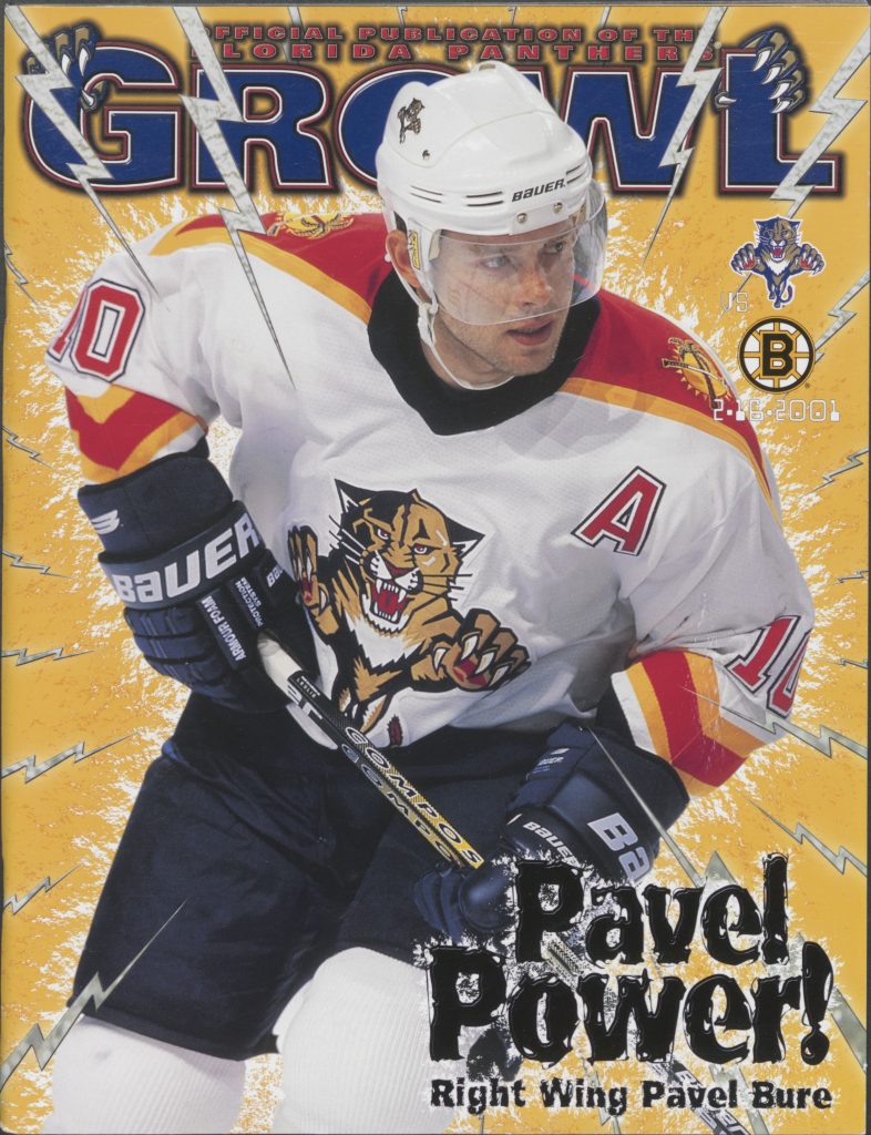 PAVEL BURE BOBBLEHEAD, 2000s - Florida Panthers Virtual Vault