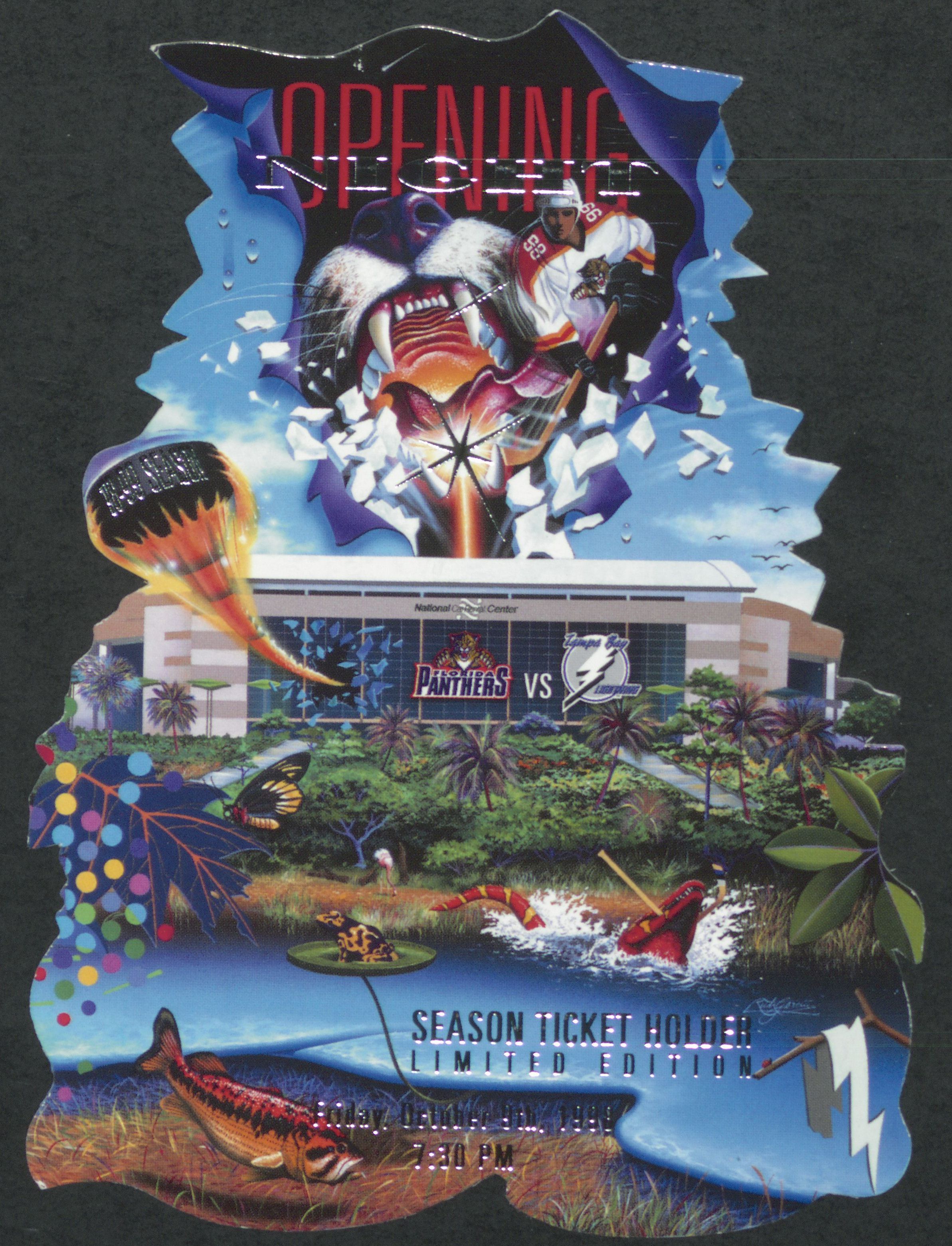 MIKE WILSON GAME-WORN JERSEY, 1998-2000 - Florida Panthers Virtual