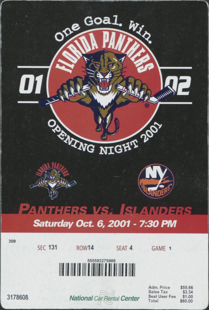 florida panthers tickets