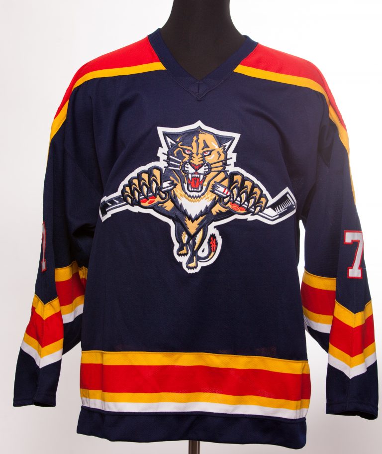 Florida Panthers on X: RT @FlaTeamShop: Game-worn jerseys available 🔜  Find your favorite player's jersey at Inside the Boards starting March 10!  Every unsold jer… / X