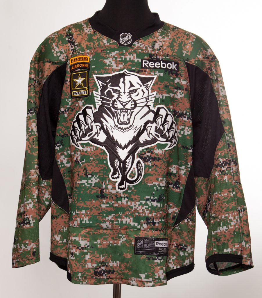 florida panthers military jersey