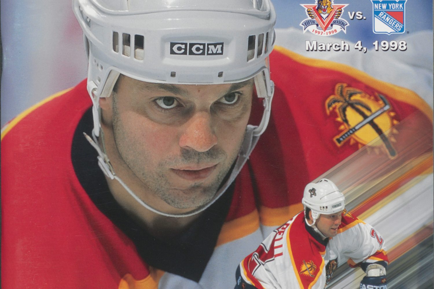 Dino Ciccarelli of the Florida Panthers in action during their 6-1