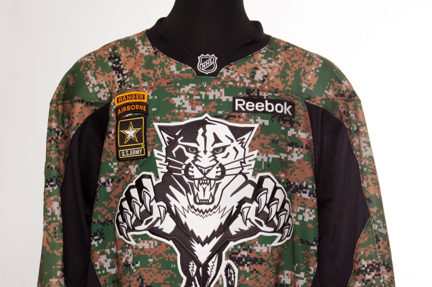 panthers military jersey