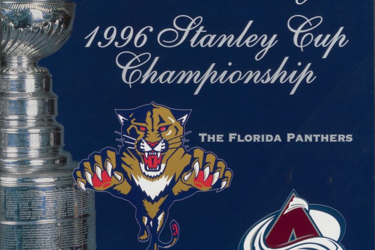 CONFERENCE CHAMPIONS SHIRT, 1996 - Florida Panthers Virtual Vault