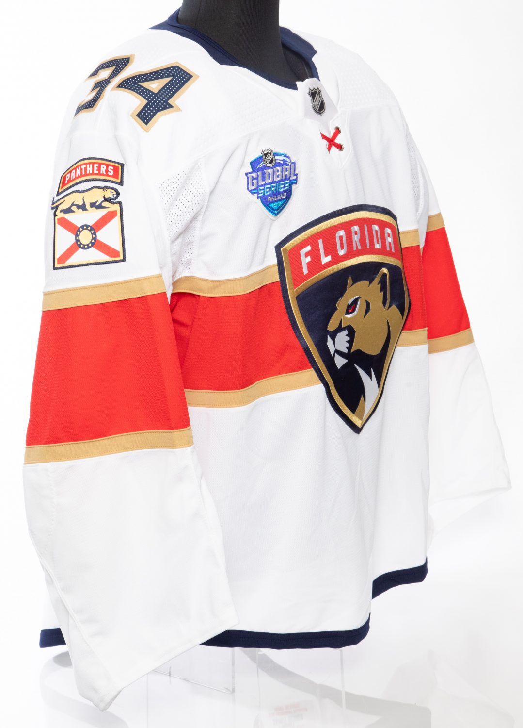 TEAM-BONDING CAMO JERSEY FOR VIOLA, 2014 - Florida Panthers Virtual Vault